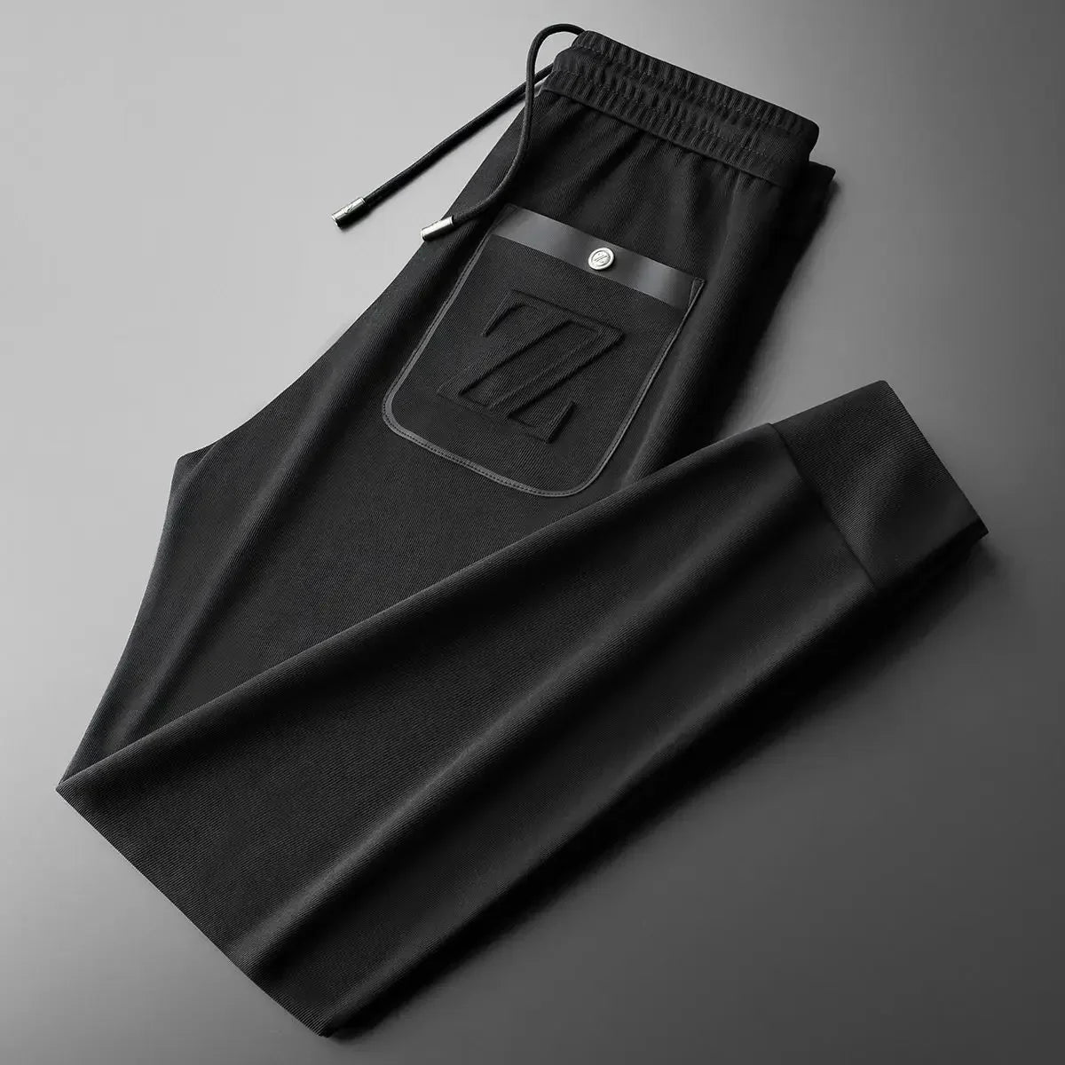 2025 Men's Luxury Embroidered Joggers – Lightweight & Stylish