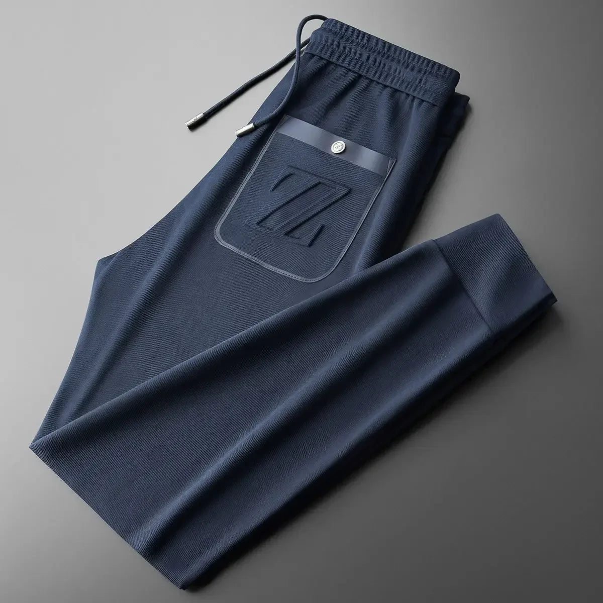 2025 Men's Luxury Embroidered Joggers – Lightweight & Stylish
